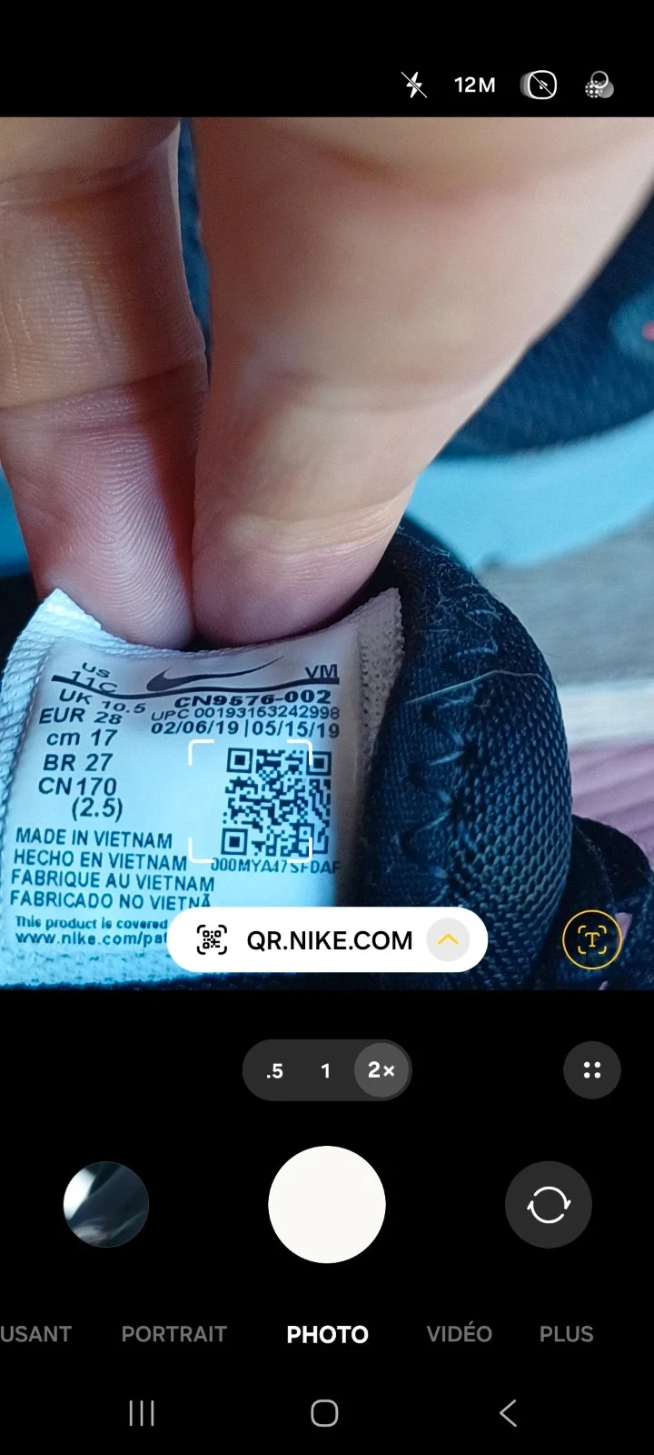 Basket air max 270 pointure 28 – photo 12